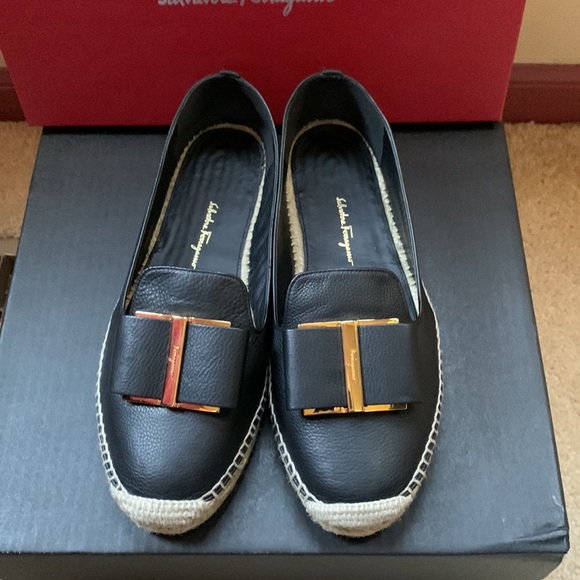 Salvatorre Ferragamo Sannio 1 cm Nero Calf - Picture 3 of 6